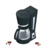 4 Cup Coffeemaker with Stainless Steel Carafe