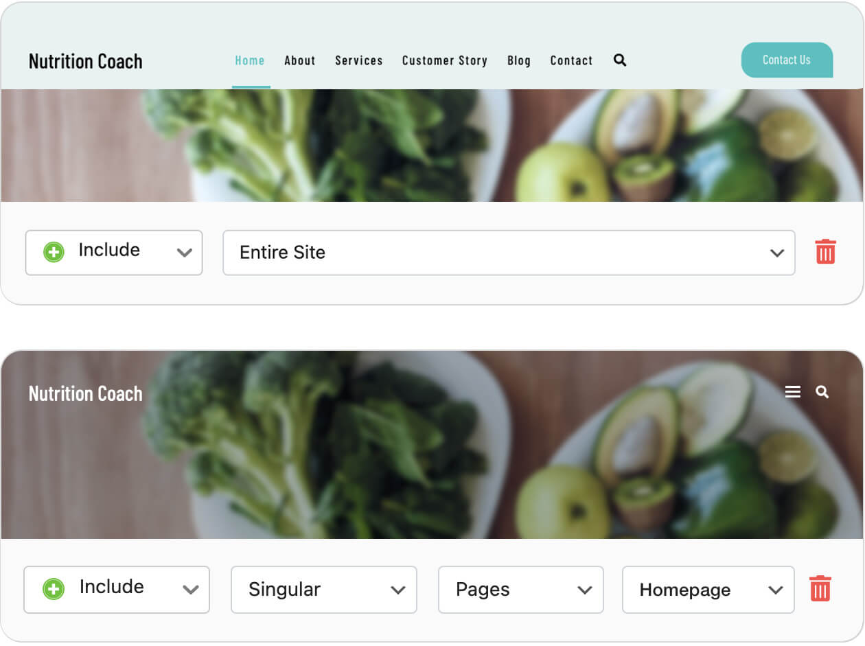 Jupiter X Layout Builder - Full site editing