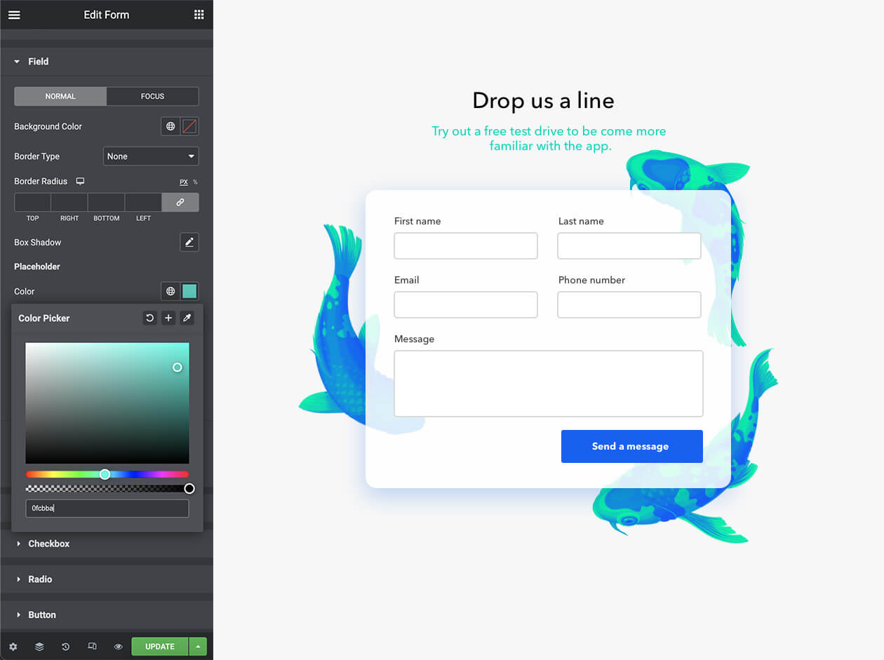 Jupiter X Form Builder