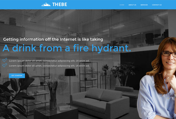 Thebe-template