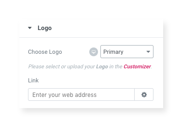 Site Logo - Jupiter X Elements